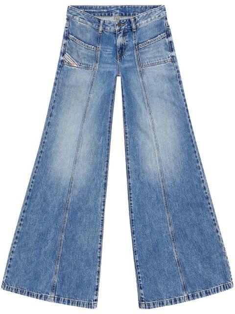 Diesel D-Akii 09H95 bootcut jeans - Blue - zdjęcie produktu nr 1