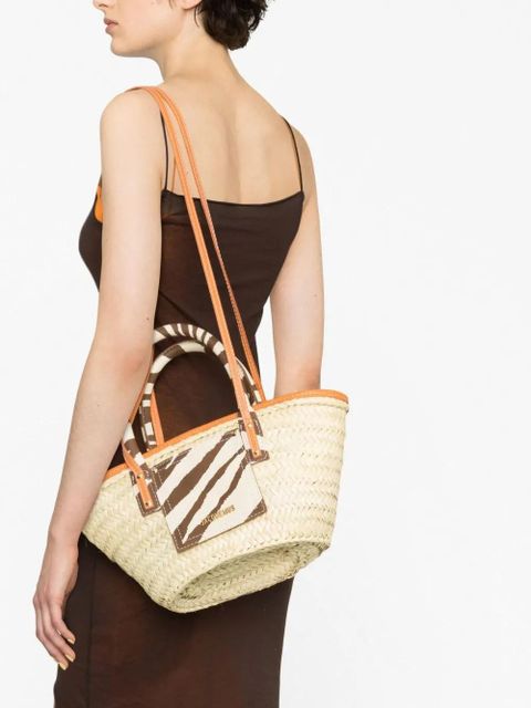 Jacquemus Le petit panier Soli basket bag - Neutrals