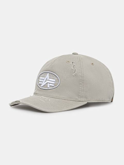 Alpha Industries czapka z daszkiem bawełniana World Acid Cap