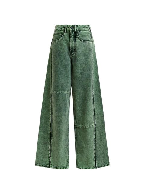 Essentiel Antwerp Jip belt-loop pocket jeans - Green - zdjęcie produktu nr 1