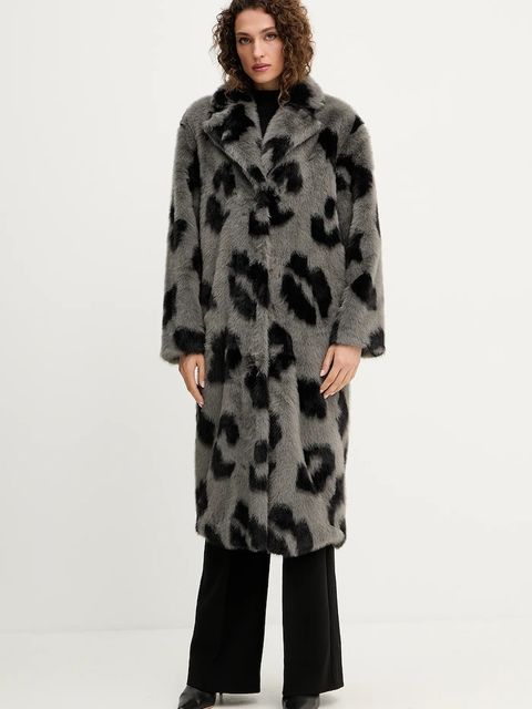 Silvian Heach płaszcz LEMOS kolor szary GPA25490PL - zdjęcie produktu nr 1