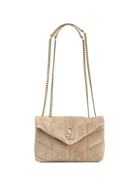 Saint Laurent mini Toy puffer shoulder bag - Neutrals - zdjęcie produktu nr 1