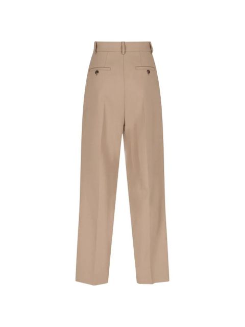 The Frankie Shop Bea pleated trousers - Neutrals - zdjęcie produktu nr 2