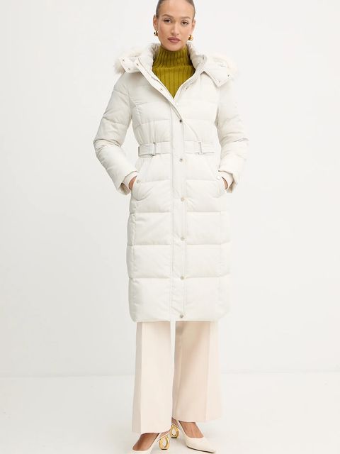 Morgan kurtka puchowa kolor beżowy zimowa GSARI - zdjęcie produktu nr 1