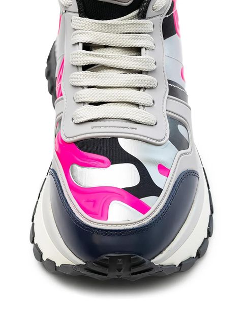 Valentino Garavani lace-up fastening sneakers - Grey