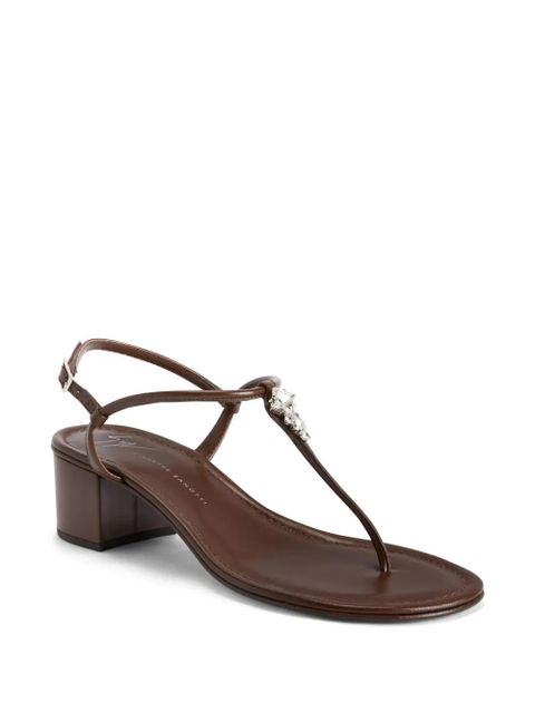 Giuseppe Zanotti 40mm Moonlie sandals - Brown