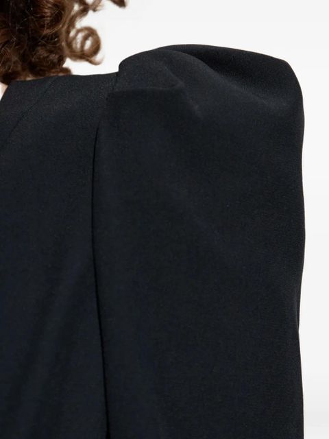 Alexander McQueen long-sleeve mini dress - Black