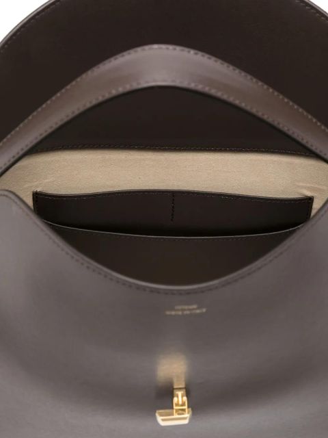 TOTEME T-lock shoulder bag - Brown