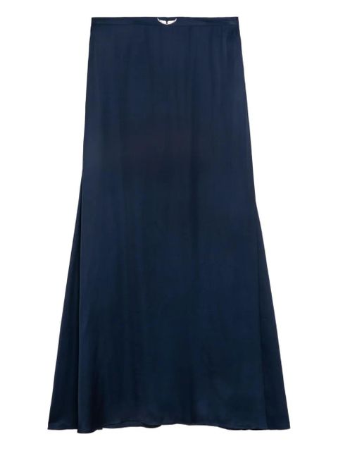 Zadig&Voltaire Jimeno satin wings-embellished maxi skirt - Blue - zdjęcie produktu nr 1