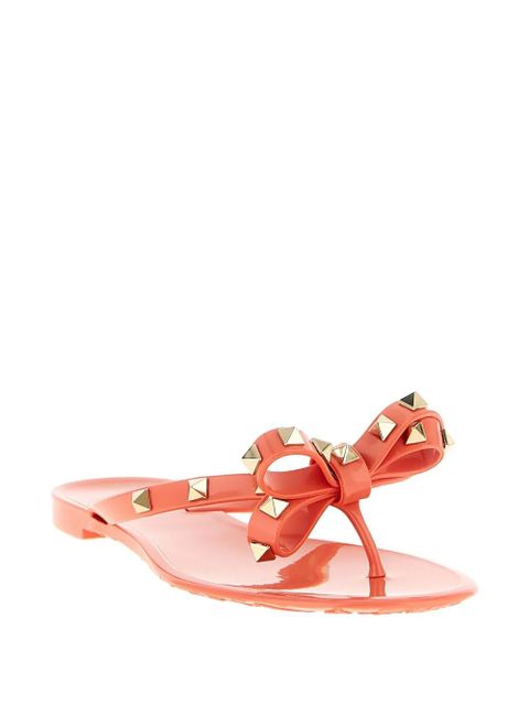 Valentino Garavani Rockstud slides - Orange - zdjęcie produktu nr 2
