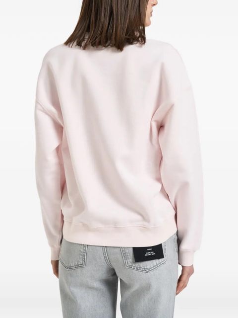 ANINE BING Spencer logo-appliqué sweatshirt - Pink - zdjęcie produktu nr 2