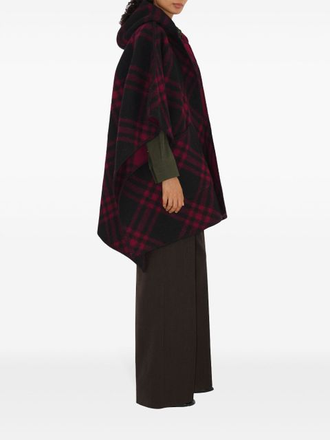 Burberry EDK wool cape - Red - zdjęcie produktu nr 2