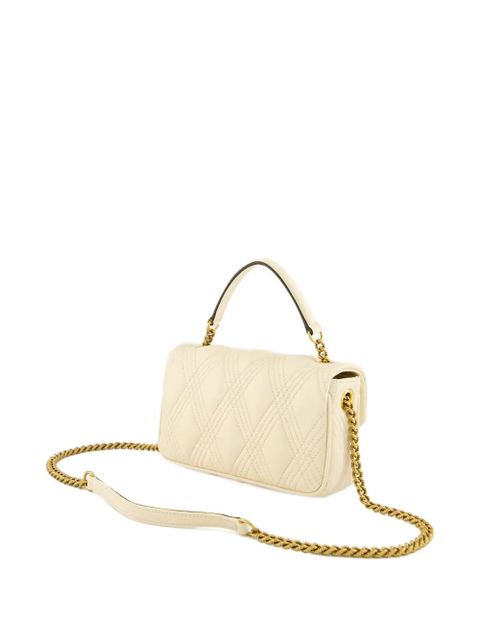 Valentino Garavani Quiltie 67 leather shoulder bag - Neutrals