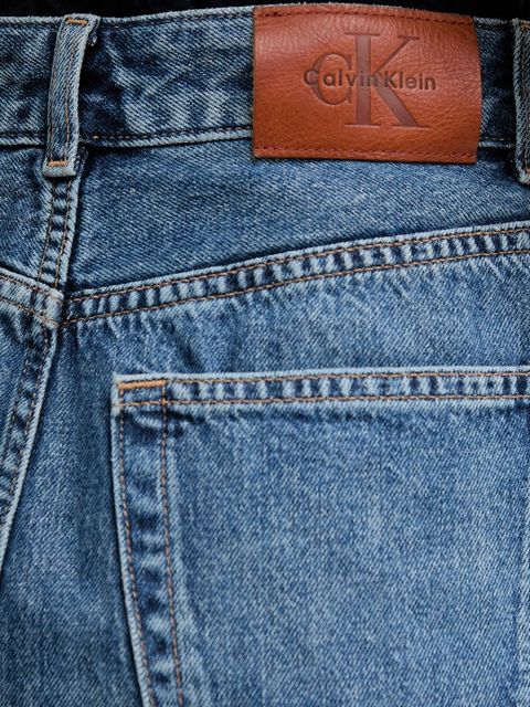 Calvin Klein Jeans spódnica jeansowa kolor niebieski mini prosta LV047D776G - zdjęcie produktu nr 2