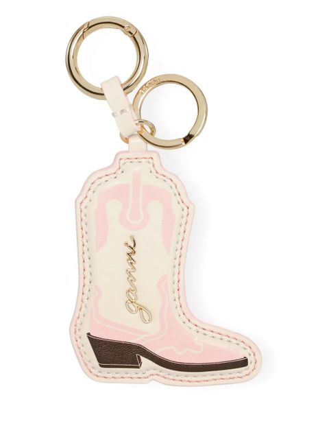 GANNI Western Boot keyring - White - zdjęcie produktu nr 1