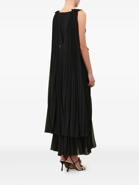 ZIMMERMANN Memento pleated gown - Black