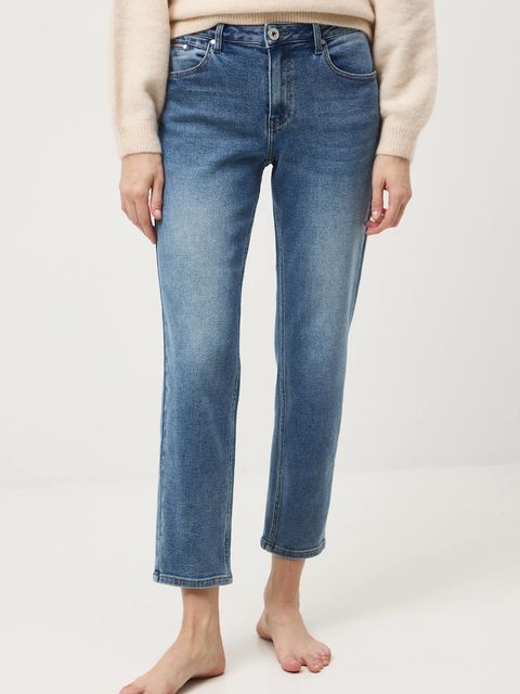 Medicine jeansy damskie kolor niebieski