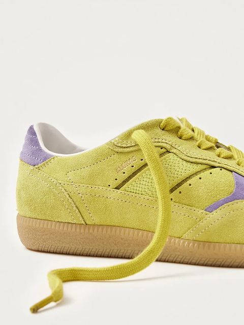 Alohas sneakersy zamszowe Tb.490 damskie kolor żółty S100471-08