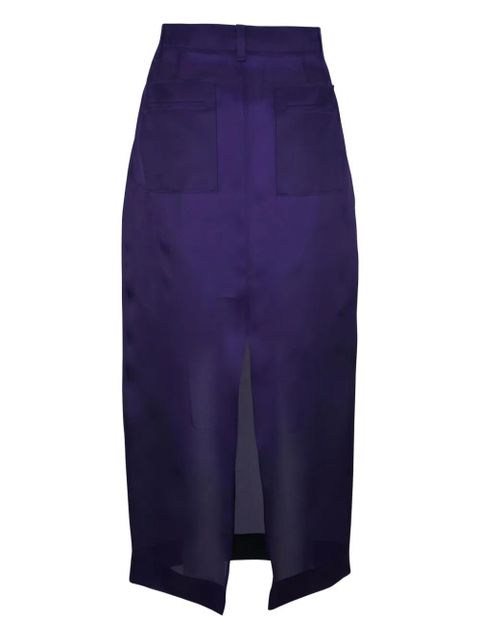 KHAITE Lucian skirt - Purple - zdjęcie produktu nr 2