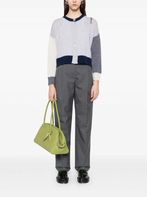 Marni colour-block cardigan - Grey