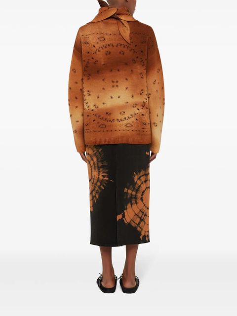 Alanui Hues of the desert jumper - Brown