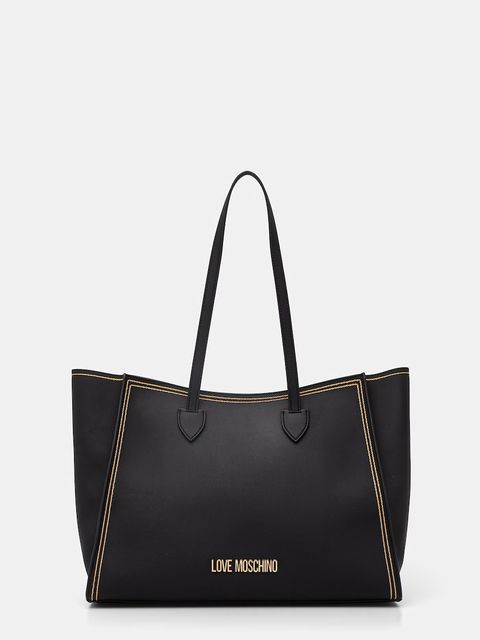 Love Moschino torebka shopper damska z imitacji skóry - zdjęcie produktu nr 1
