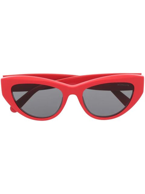 Moncler Eyewear Modd cat eye-frame sunglasses - Red - zdjęcie produktu nr 1