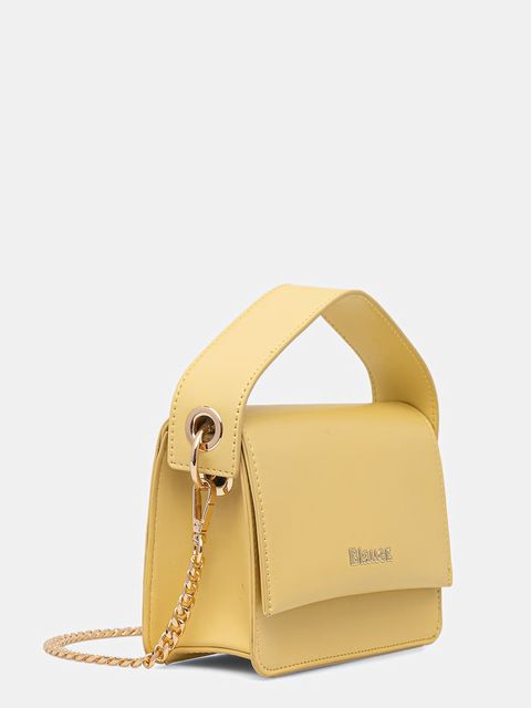 Blauer torebka crossbody damska z imitacji skóry - zdjęcie produktu nr 1