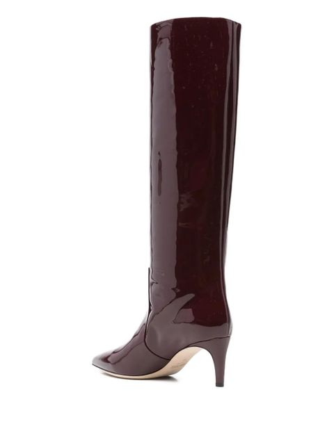Paris Texas 60mm patent-leather boots - Red