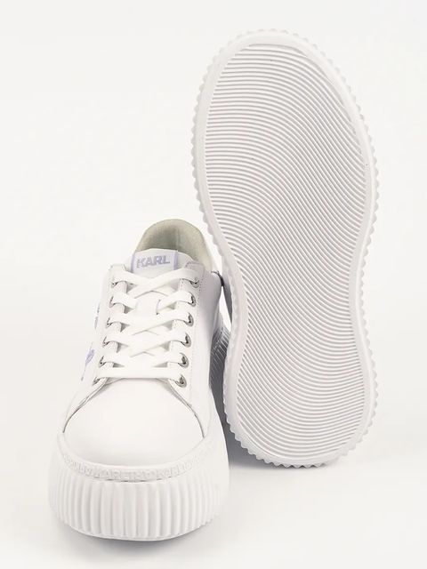 Karl Lagerfeld sneakersy skórzane KREEPER LO