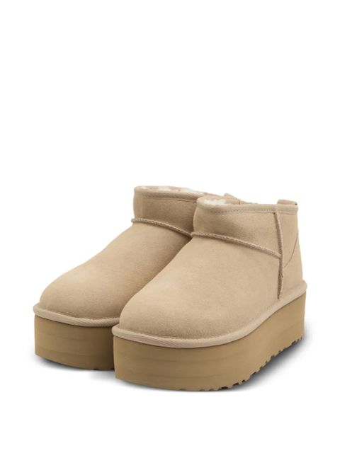 UGG Classic Ultra Mini platform boots - Neutrals - zdjęcie produktu nr 2