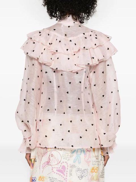 ZIMMERMANN Crush blouse - Pink