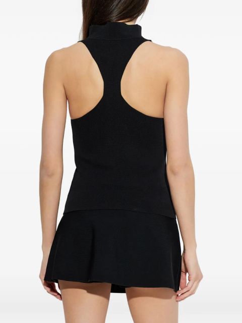 Cult Gaia square-neck top - Black