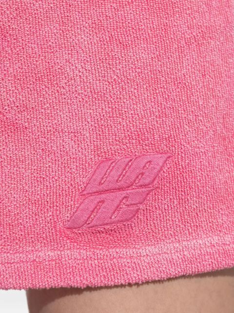 Alexander Wang embroidered cotton mini skirt - Pink