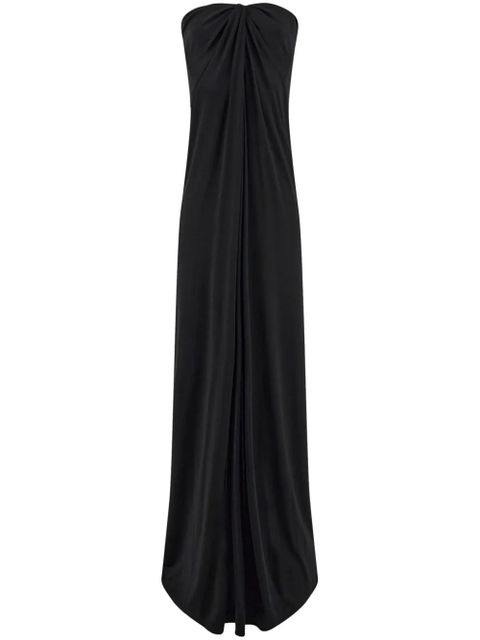 Ferragamo strapless maxi dress - Black - zdjęcie produktu nr 1