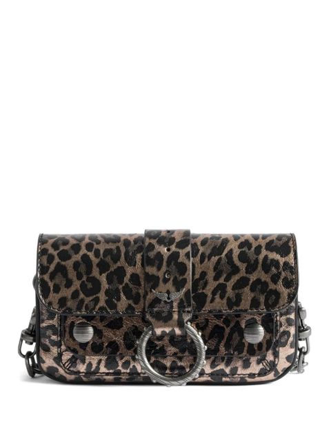 Zadig&Voltaire Kate leopard-print clutch - Brown - zdjęcie produktu nr 1