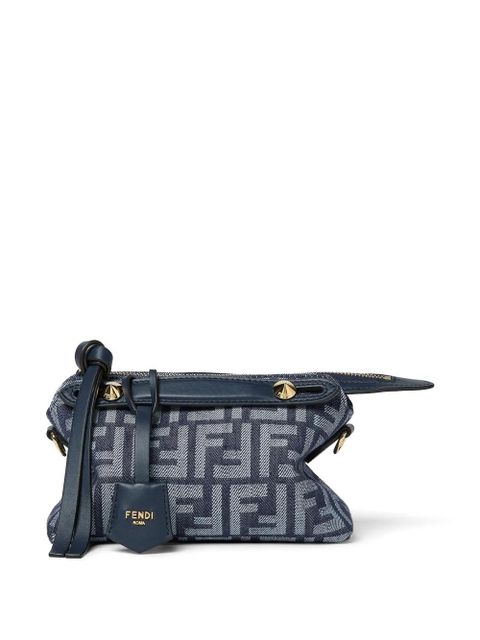 FENDI By The Way denim shoulder bag - Blue