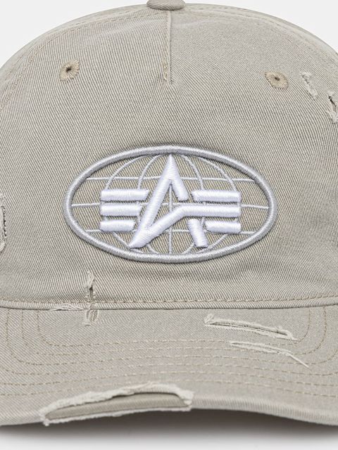 Alpha Industries czapka z daszkiem bawełniana World Acid Cap - zdjęcie produktu nr 1