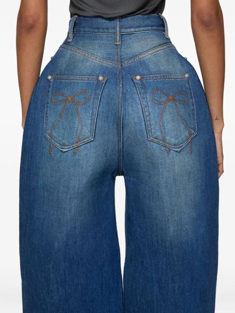 Acne Studios high-waisted jeans - Blue