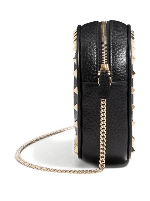 Valentino Garavani mini Rockstud cross bag - Black