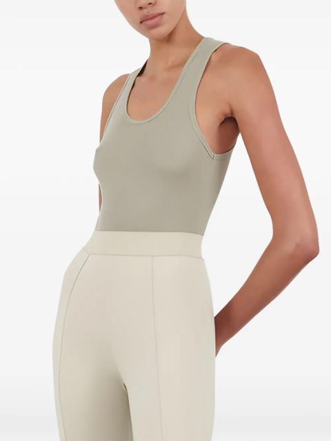 WARDROBE.NYC ribbed tank top - Green - zdjęcie produktu nr 1