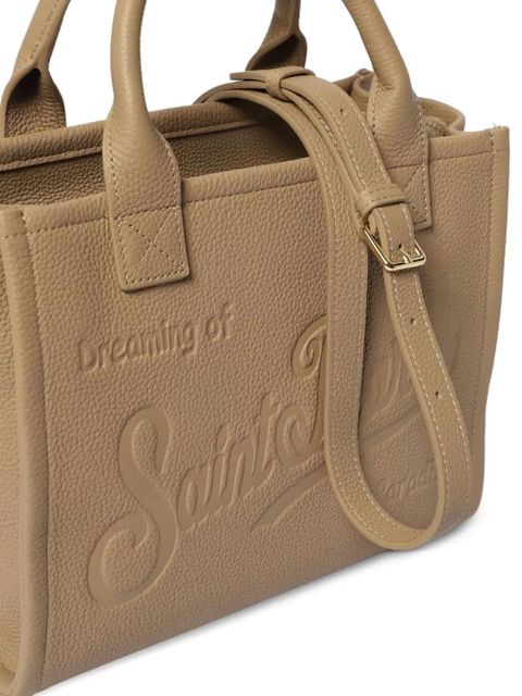 MC2 Saint Barth mini Vanity debossed tote bag - Neutrals