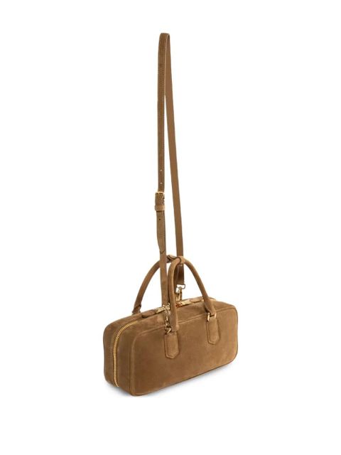 Miu Miu padded suede clutch bag - Brown - zdjęcie produktu nr 2