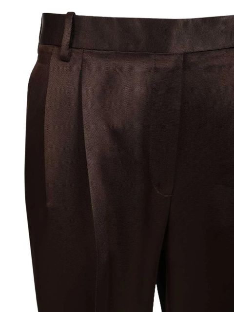 TOM FORD pleated trousers - Brown