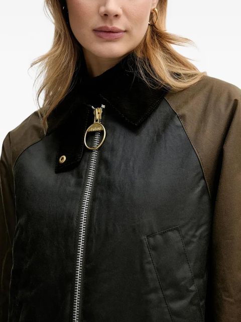 Barbour Kettlewell corduroy panel jacket - Green