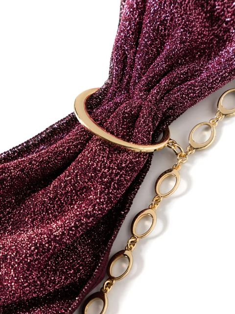 Oséree Lumière O Chain lurex bikini - Purple