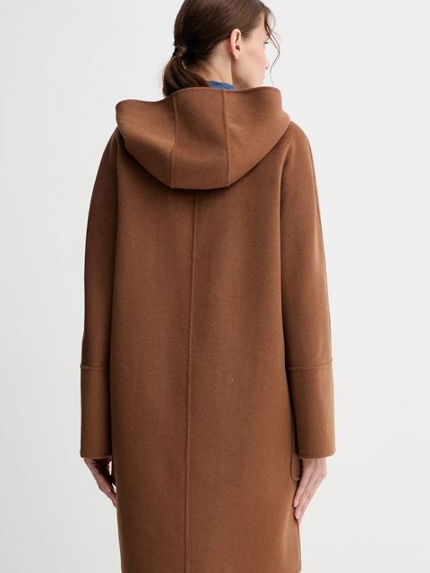 Marc O'Polo płaszcz z wełną