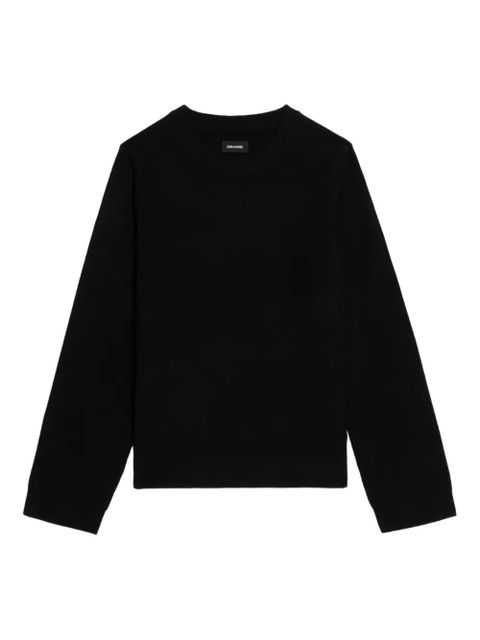 Zadig&Voltaire star-elbow sweater - Black - zdjęcie produktu nr 1
