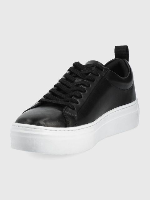 Vagabond Shoemakers sneakersy skórzane ZOE PLATFORM kolor czarny
