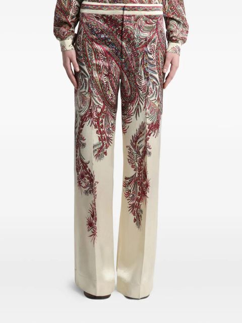 ETRO paisley-print trousers - Neutrals